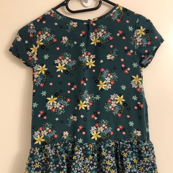 Jr Girls Gap Large Ruffle Flower Dress - Picture 6 of 8
